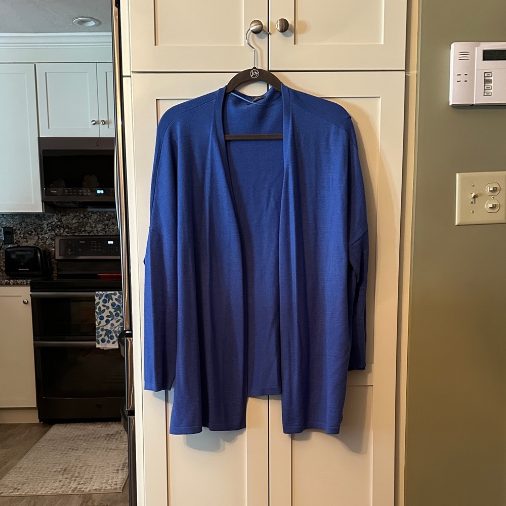 Basler Royal Blue Open Cardigan